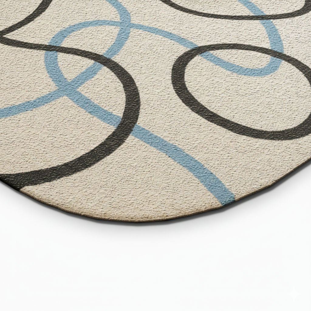 NIVERA - Hand Tufted Irregular Carpet